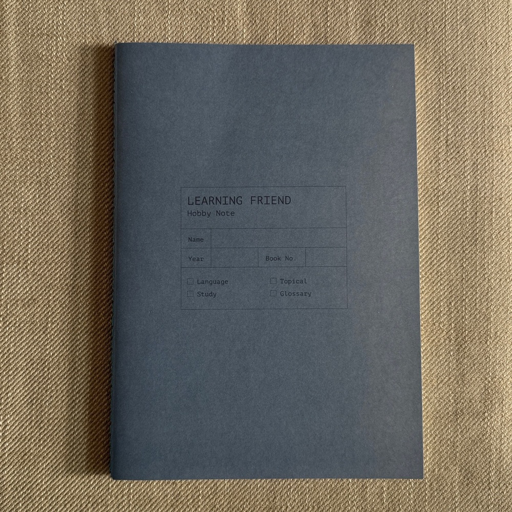 Creator’s Friend Learning Friend Hobby Notebook